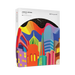 City Vibes by Jordan Herren 500 Piece Round Jigsaw Puzzle Pomegranate - for just $23.99! 