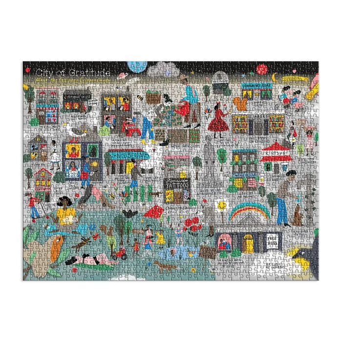 City of Gratitude 1000 Piece Jigsaw Puzzle Galison - for just $19.99! 