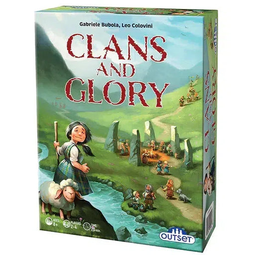 Clans & Glory Strategic Card Game Outset - for just $17.99! 