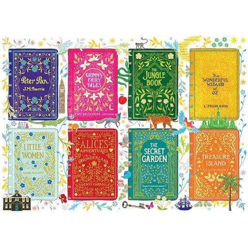 Classic Book Covers 1000 Piece Jigsaw Puzzle Gibsons - for just $24.99! 