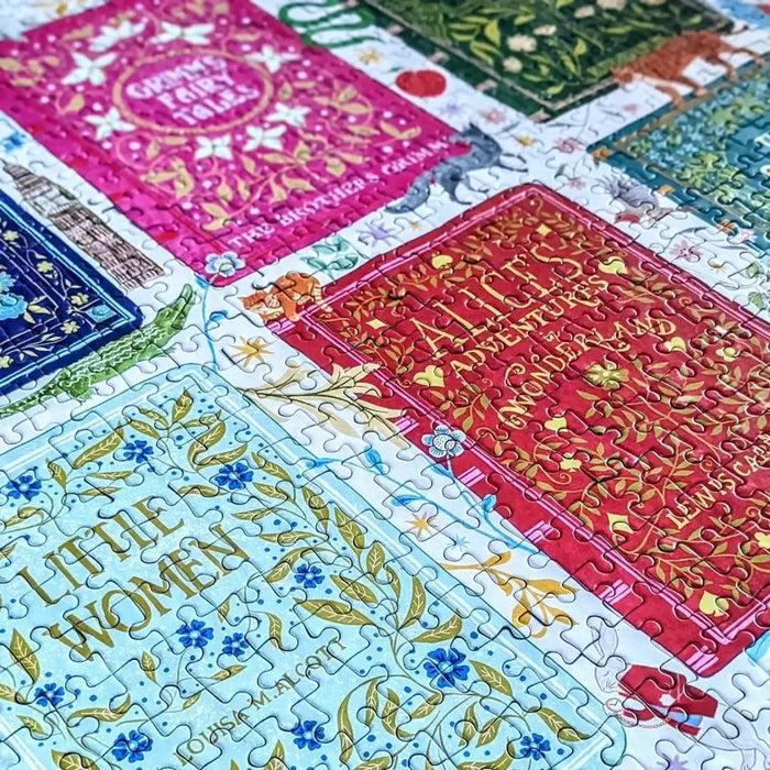 Classic Book Covers 1000 Piece Jigsaw Puzzle Gibsons - for just $24.99! 