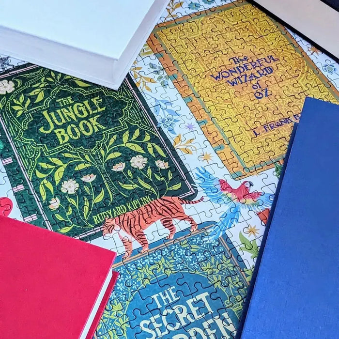 Classic Book Covers 1000 Piece Jigsaw Puzzle Gibsons - for just $24.99! 