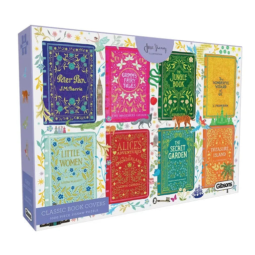 Classic Book Covers 1000 Piece Jigsaw Puzzle Gibsons - for just $24.99! 