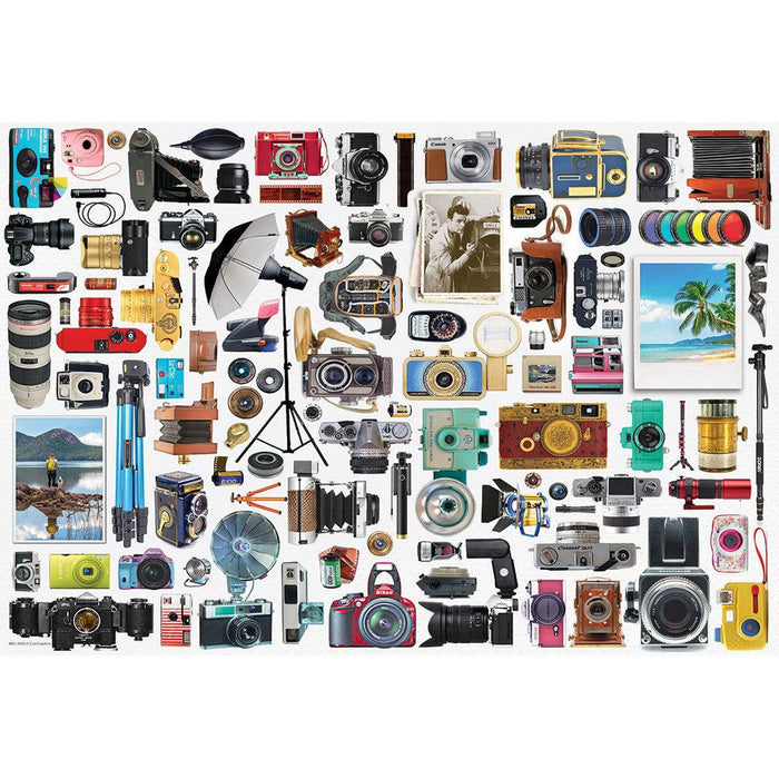 Classic Camera 550 Piece Jigsaw Puzzle in Tin Eurographics - for just $23.99! 
