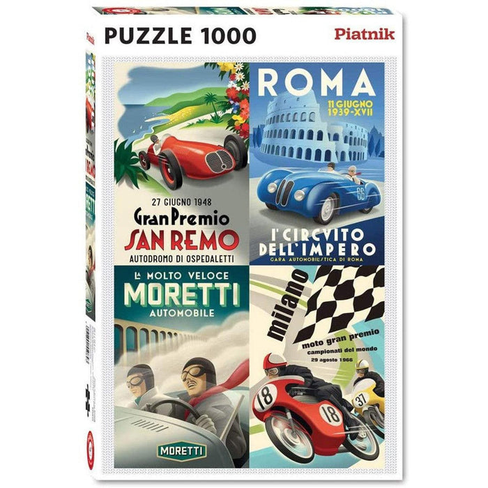 Classic Italian Cars 1000 Piece Jigsaw Puzzle Piatnik - for just $24.99! 