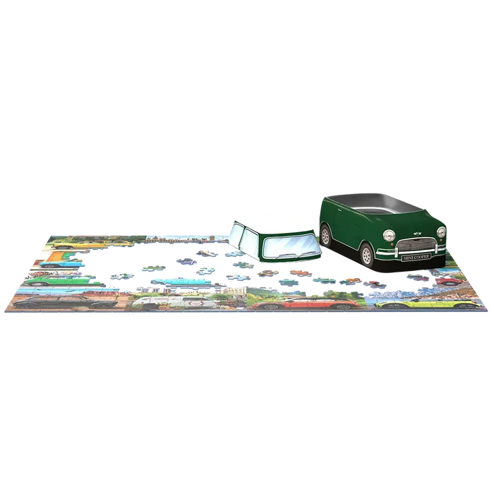Classic Mini Cooper 550 Piece Jigsaw Puzzle in Tin Eurographics - for just $24.99! 