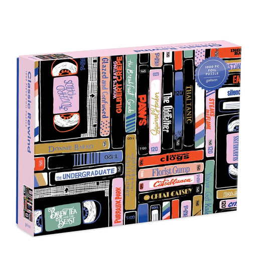 Classic Rewind 1000 Piece Jigsaw Puzzle Galison - for just $19.99! 