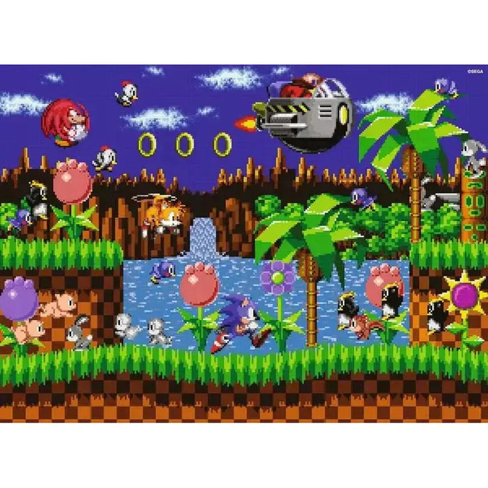 Classic Sonic the Hedgehog 500 Piece Jigsaw Puzzle Ravensburger - for just $19.99! 