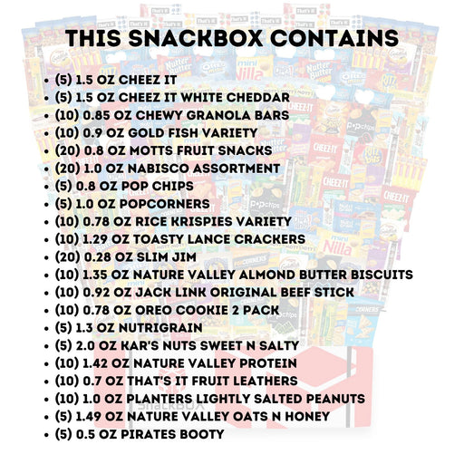 CLASSIC Office Variety Catering Care Package (200 Snacks) | By SnackBOX - for just $174.99! 