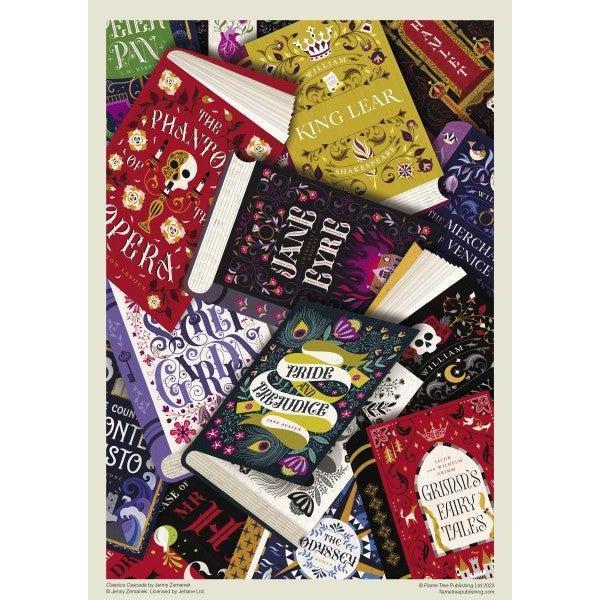 Classics Cascade by Jenny Zemanek 1000 Piece Jigsaw Puzzle Flame Tree - for just $19.99! 
