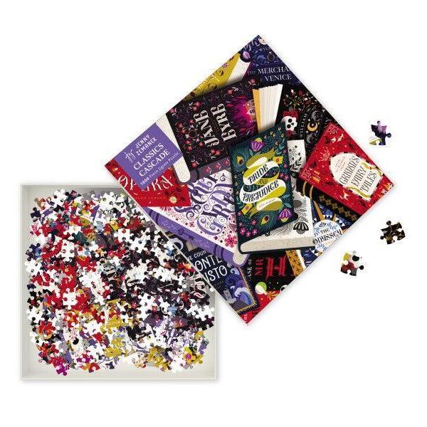 Classics Cascade by Jenny Zemanek 1000 Piece Jigsaw Puzzle Flame Tree - for just $19.99! 