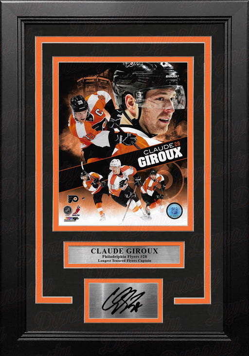 Claude Giroux Philadelphia Flyers 8" x 10" Framed Hockey Collage Photo with Engraved Autograph - for just $79.99! 