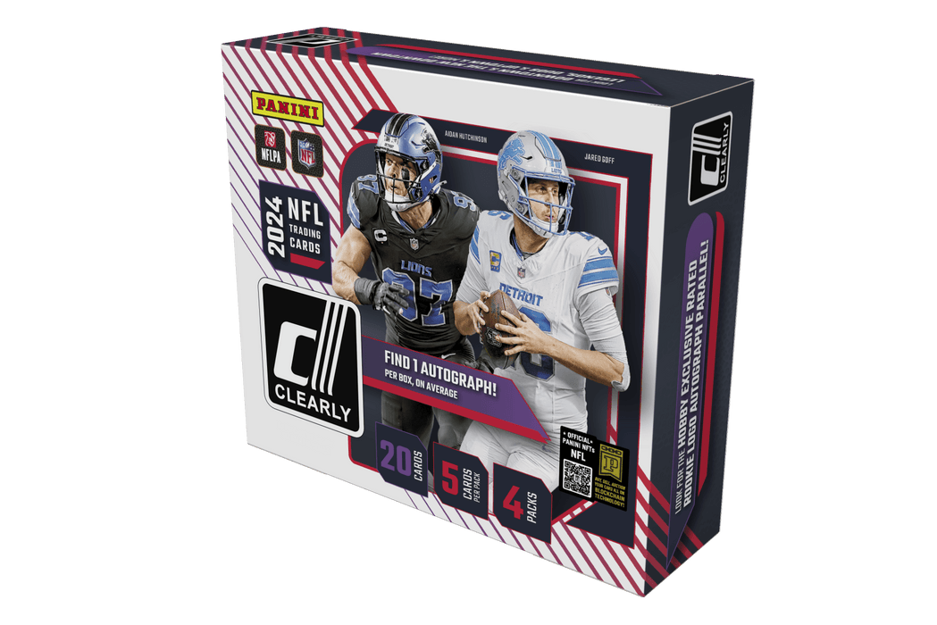 2024 Panini Clearly Donruss NFL Trading Card Box (Hobby) - for just $300! 