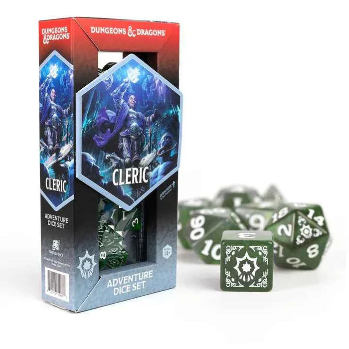 D&D Adventure Dice: Cleric (Green) - for just $21.50! 