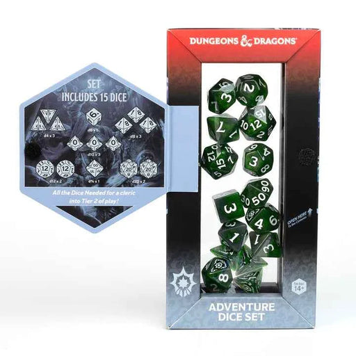 D&D Adventure Dice: Cleric (Green) - for just $21.50! 