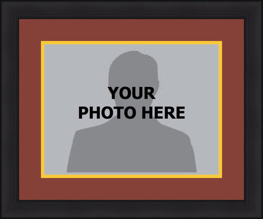 NBA Basketball Photo Picture Frame Kit - Cleveland Cavaliers (Wine Red Matting, Yellow Trim) - for just $29.99! 