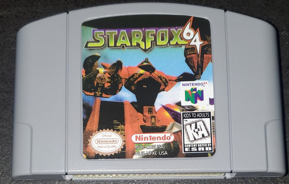 StarFox 64 N64 Nintendo 64 Video Game Cartridge 1997 - for just $24.99! 