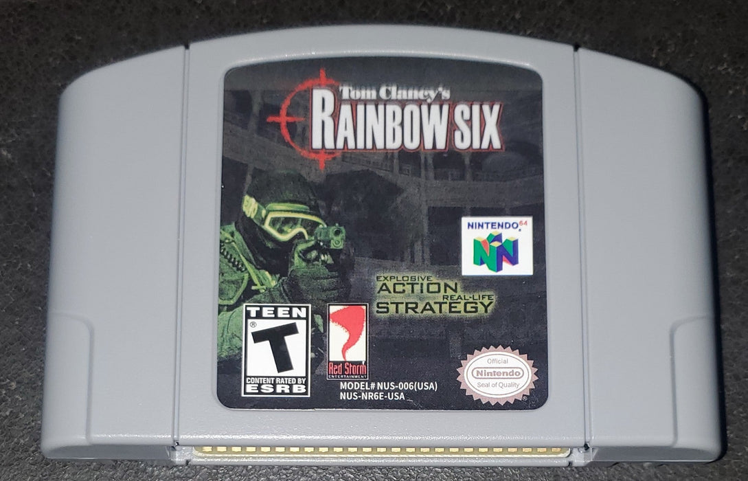 Tom Clancy's Rainbow Six Nintendo 64 N64 Video Game Cartridge - for just $20.99! 