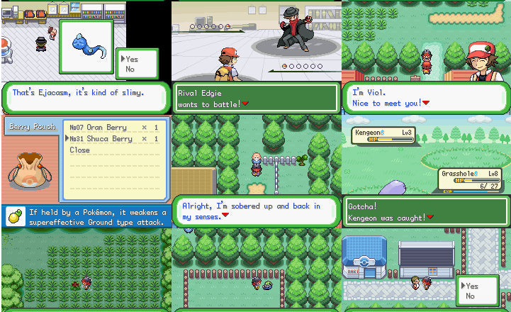 Pokemon Clover GBA ROM Hack Video Game V 1.3.3 Custom Gameboy Advance - for just $18.49! 