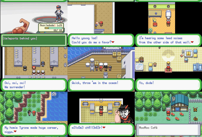 Pokemon Clover GBA ROM Hack Video Game V 1.3.3 Custom Gameboy Advance - for just $18.49! 