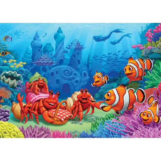 Clownfish Gathering 35 Piece Tray Jigsaw Puzzle Cobble Hill - for just $9.99! 