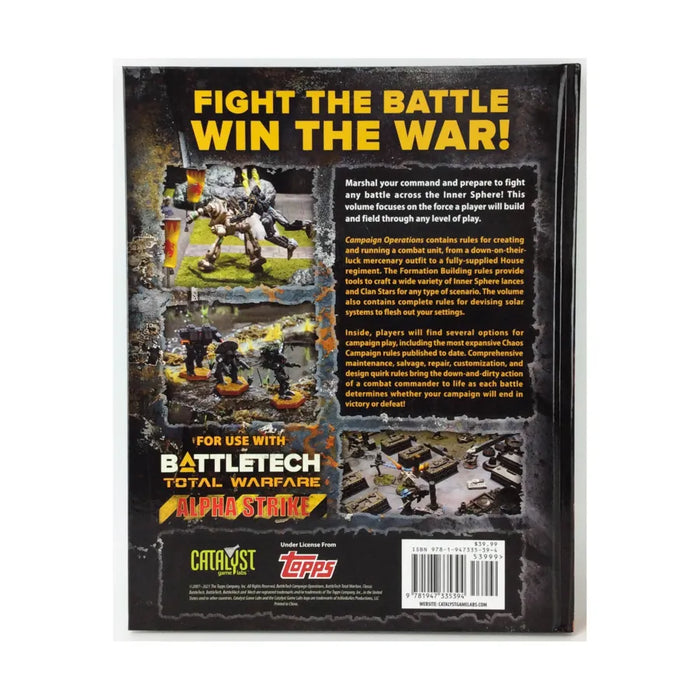 BattleTech: Campaign Operations (2021) - for just $39.99! 
