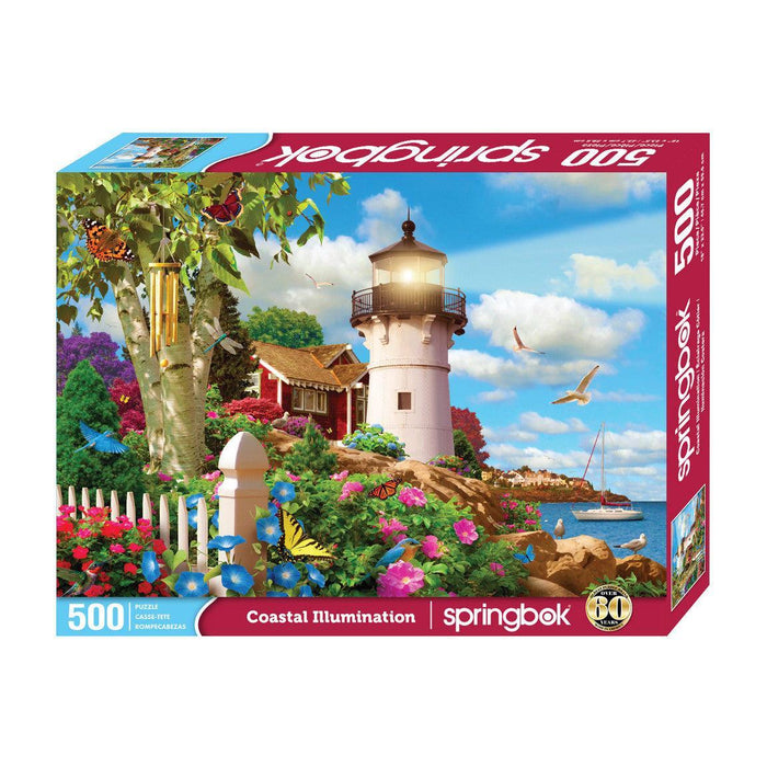 Coastal Illumination 500 Piece Jigsaw Puzzle Springbok - for just $17.99! 