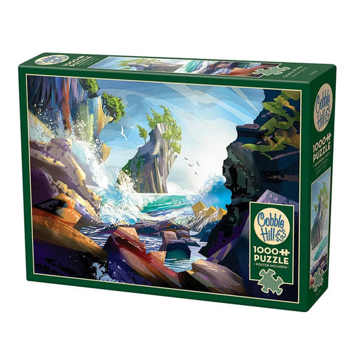 Coastal Waves 1000 Piece Jigsaw Puzzle Cobble Hill - for just $20.99! 