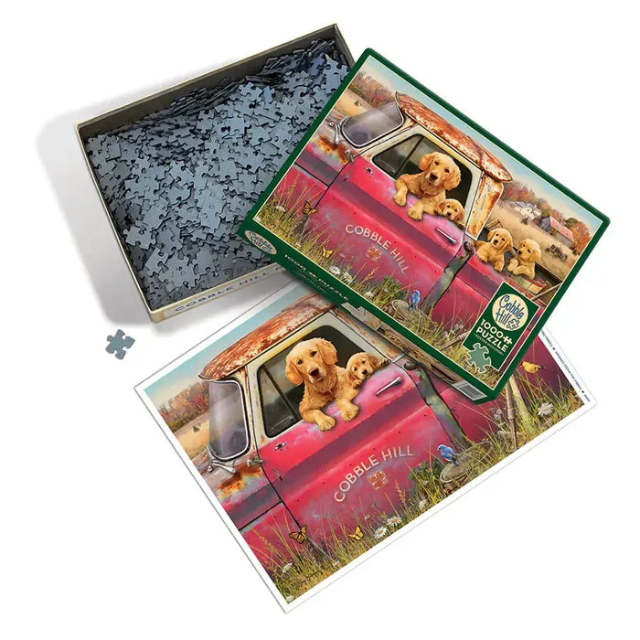 Cobble Hill Farm 1000 Piece Jigsaw Puzzle Cobble Hill - for just $19.99! 