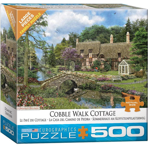 Cobble Walk Cottage 500 Piece Jigsaw Puzzle Eurographics - for just $17.99! 