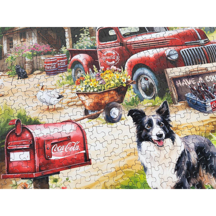 Coca-Cola Country Side Market 1000 Piece Jigsaw Puzzle Springbok - for just $19.99! 