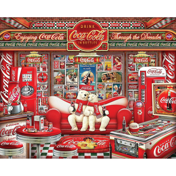 Coca-Cola Decades 1000 Piece Jigsaw Puzzle Springbok - for just $19.99! 