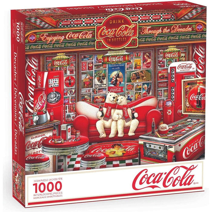 Coca-Cola Decades 1000 Piece Jigsaw Puzzle Springbok - for just $19.99! 