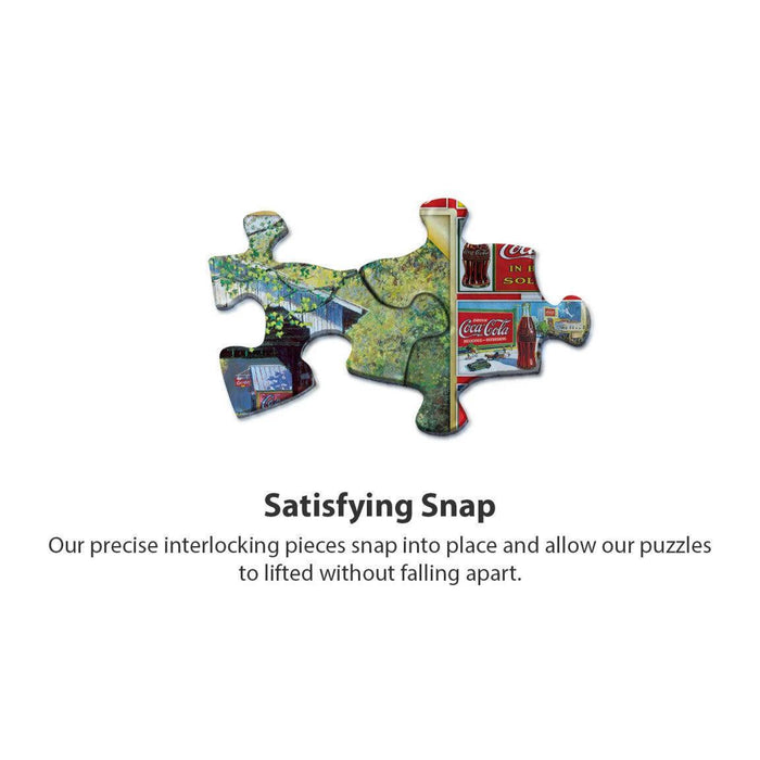 Coca-Cola Gameboard 1000 Piece Jigsaw Puzzle Springbok - for just $19.99! 