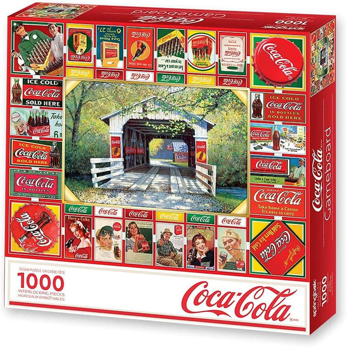 Coca-Cola Gameboard 1000 Piece Jigsaw Puzzle Springbok - for just $19.99! 
