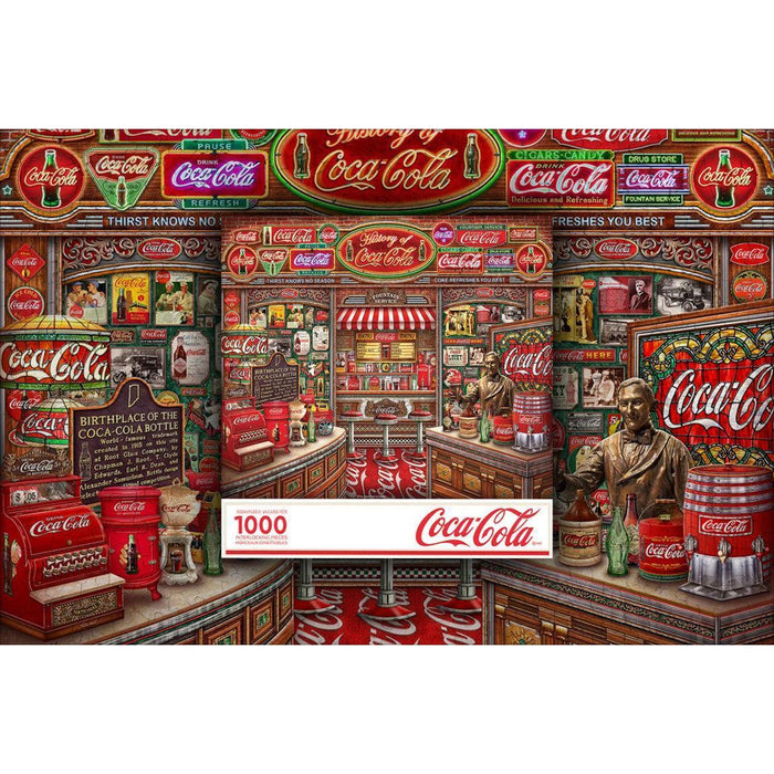 Coca-Cola History 1000 Piece Jigsaw Puzzle Springbok - for just $19.99! 