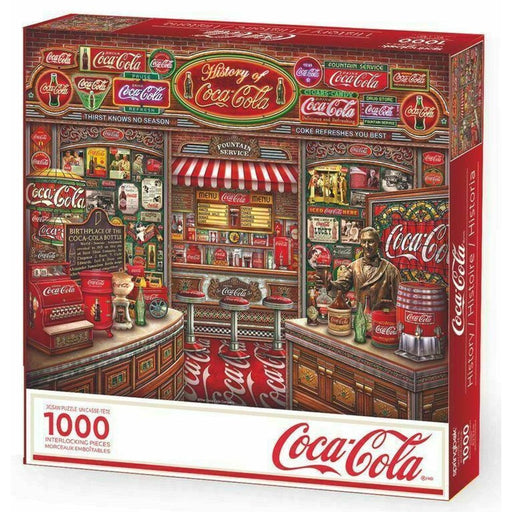 Coca-Cola History 1000 Piece Jigsaw Puzzle Springbok - for just $19.99! 