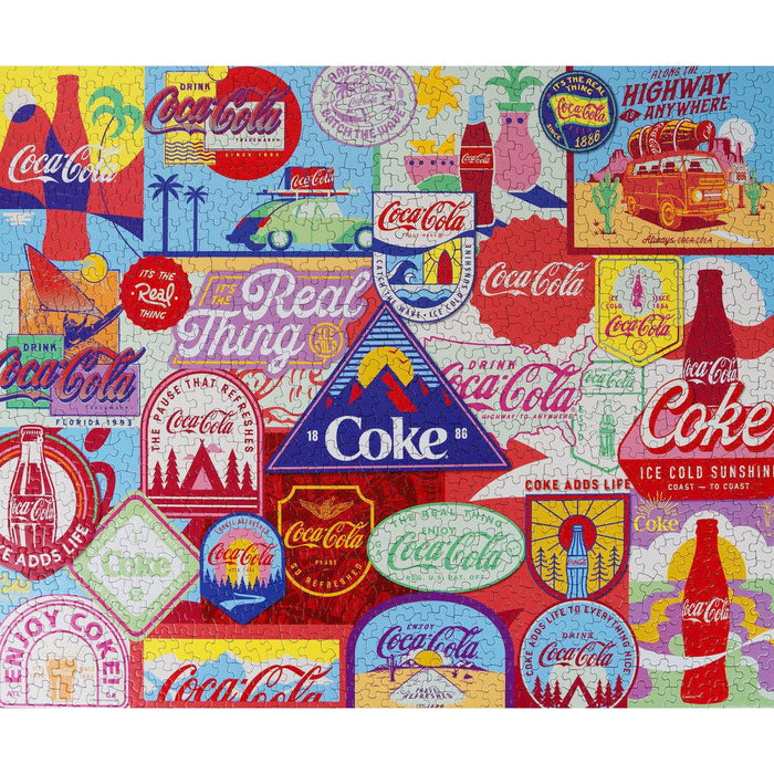 Coca-Cola Outdoor Escape 1000 Piece Jigsaw Puzzle Springbok - for just $19.99! 