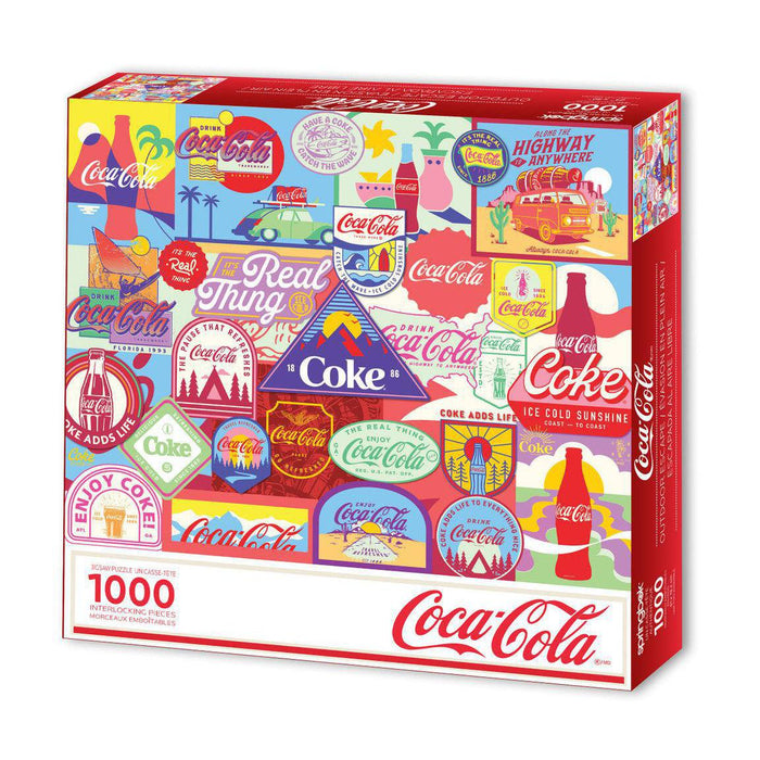 Coca-Cola Outdoor Escape 1000 Piece Jigsaw Puzzle Springbok - for just $19.99! 
