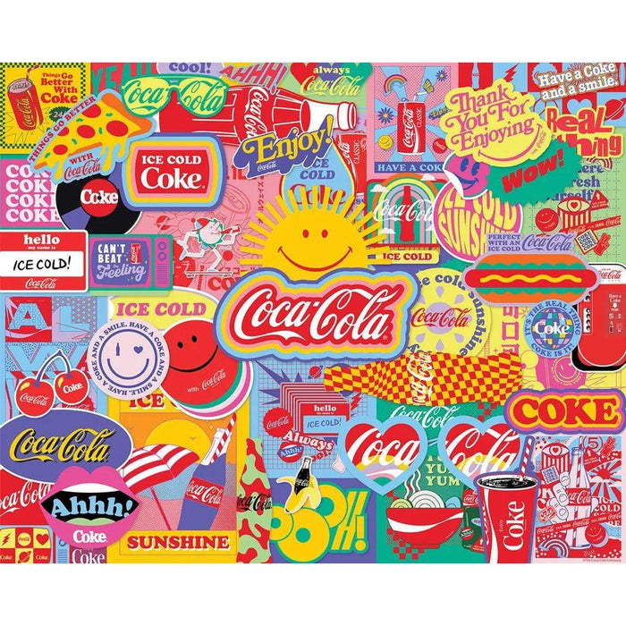 Coca-Cola Pop Art 1000 Piece Jigsaw Puzzle Springbok - for just $19.99! 