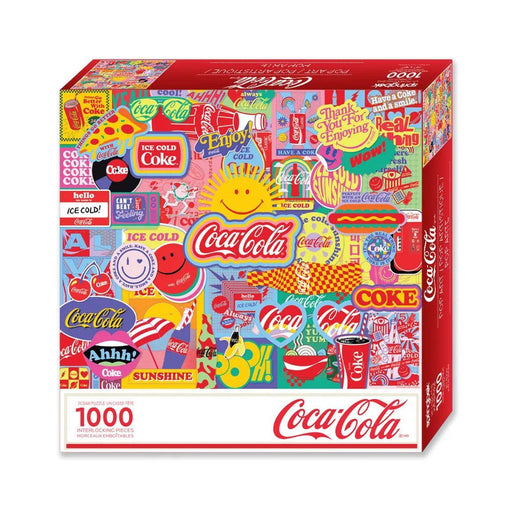Coca-Cola Pop Art 1000 Piece Jigsaw Puzzle Springbok - for just $19.99! 
