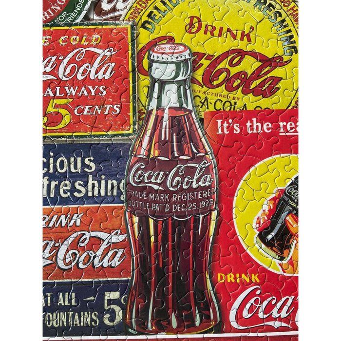 Coca-Cola Tin Signs 1000 Piece Jigsaw Puzzle in Tin Springbok - for just $19.99! 