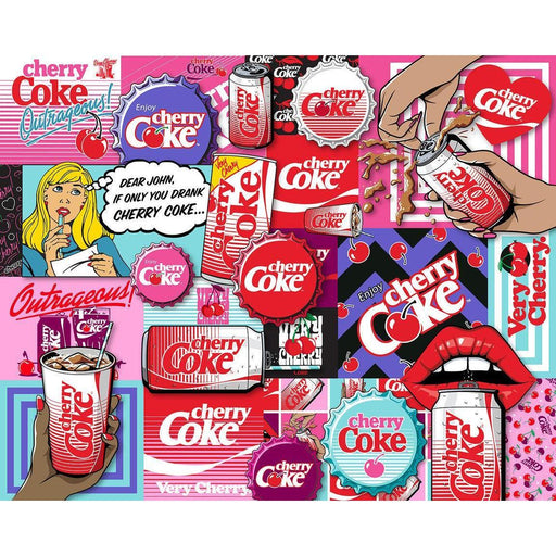 Coca-Cola Very Cherry Coke 1000 Piece Jigsaw Puzzle Springbok - for just $19.99! 