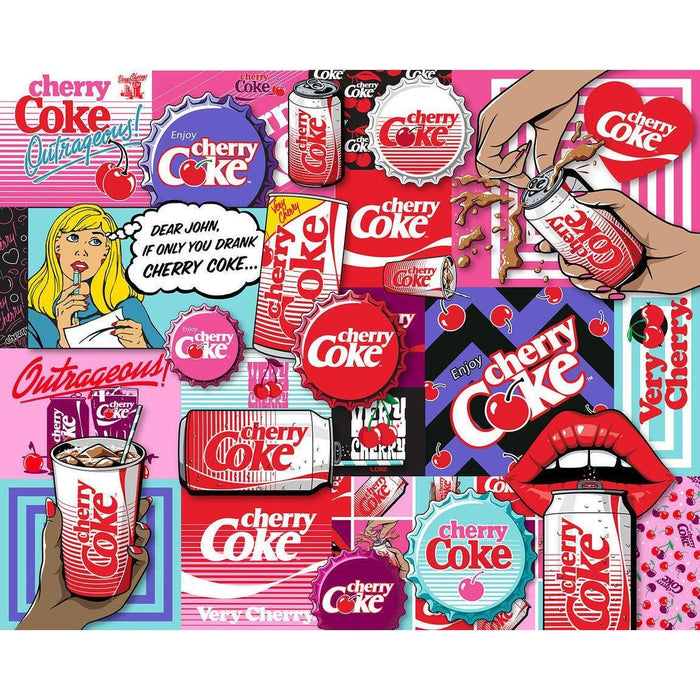 Coca-Cola Very Cherry Coke 1000 Piece Jigsaw Puzzle Springbok - for just $19.99! 