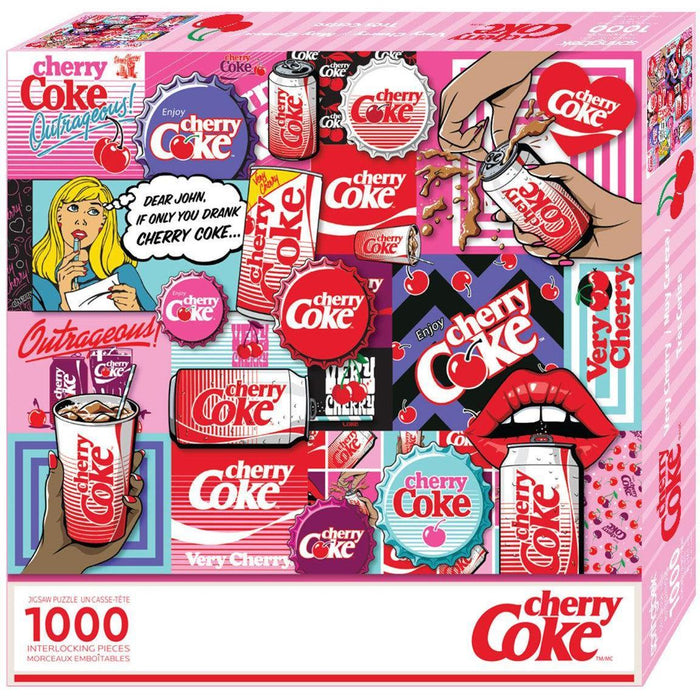 Coca-Cola Very Cherry Coke 1000 Piece Jigsaw Puzzle Springbok - for just $19.99! 