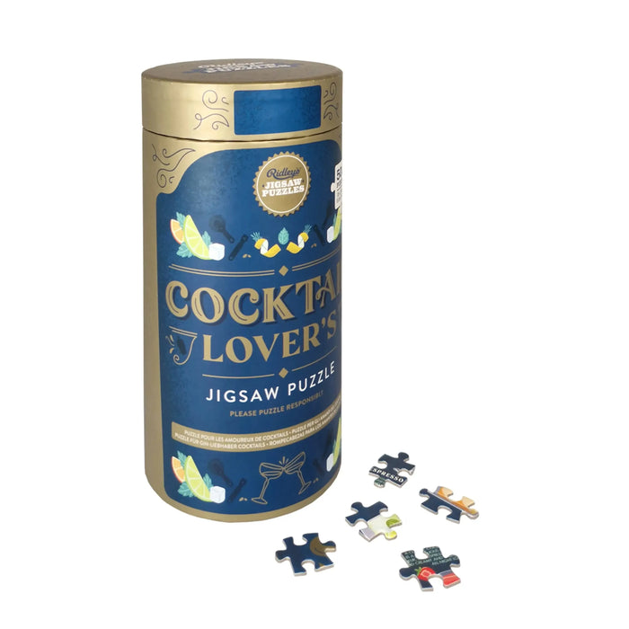 Cocktail Lover's 500 Piece Jigsaw Puzzle Ridley - for just $19.99! 