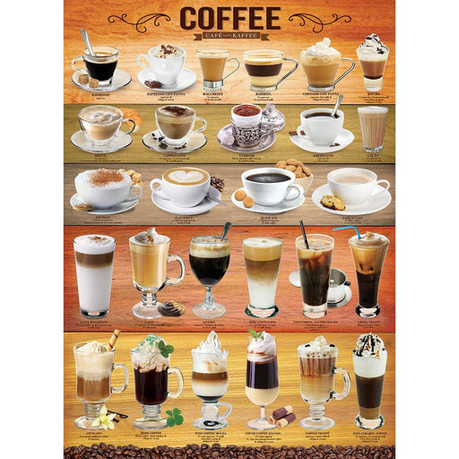 Coffee 1000 Piece Jigsaw Puzzle Eurographics - for just $19.99! 