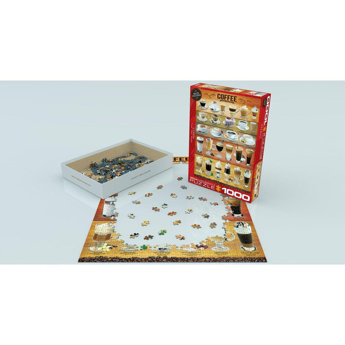 Coffee 1000 Piece Jigsaw Puzzle Eurographics - for just $19.99! 