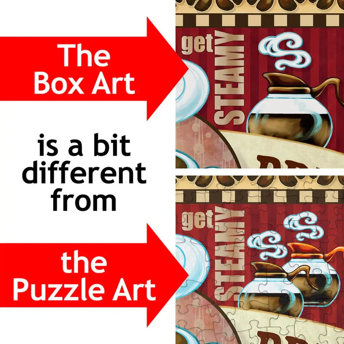 Coffee Break "Something's Amiss!" 1000 Piece Jigsaw Puzzle PuzzleTwist - for just $25.99! 