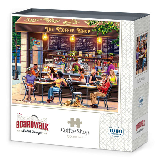 Coffee Shop 1000 Piece Jigsaw Puzzle Boardwalk - for just $23.99! 